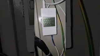 Sonoff POWCT installed 