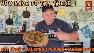 Hot Honey Jalapeno Popper Hashbrowns