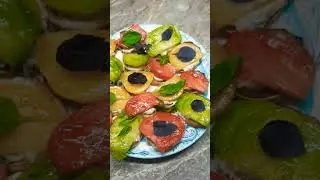 Ну очень вкусный ужин 🍆🍅❤️ #ужин #рецепты #вкусно #вкуснаяеда #оттатьяныслюбовью #еда
