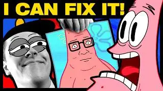 Nickelodeon Posted More AWFUL SpongeBob Art (So I Fixed It)