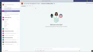 Part 1 of Teams Document Management - Introduction to Document Management in Microsoft teams