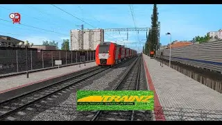 Лазаревское - Туапсе. Пригородным.Trainz  Railroad  Simulator  2019.