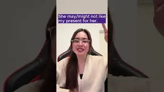TUTO ANGLAIS | "May" VS "Might" #shorts #anglais
