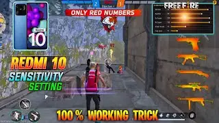 Free Fire Headshot Setting 2024 || Redmi 10 Sensitivity Setting || dpi for redmi || ff