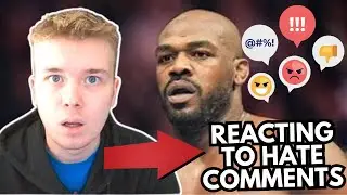 Reacting to Jon Jones FANS ATTACKING ME!