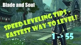 [Blade and Soul] Speed Leveling Tips! Fastest Way to Level!