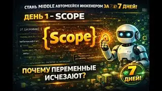 День 1. Scope в JavaScript — почему переменные “пропадают” в автотестах