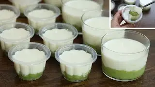 Tàu hũ cốm dừa dễ làm, ngon mát cho mùa hè | Soy milk pudding with green rice