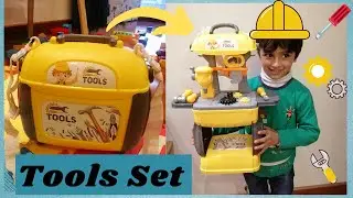 Toy Tool Set l Unboxing and pretend play l Fun and educational Video