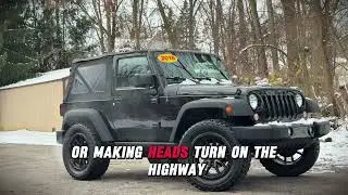 Low Mile, 1 Owner 2016 Wrangler 2 Door - FOR SALE