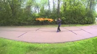 lazy felmthrower / track test