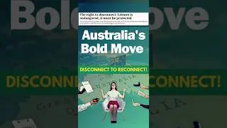 Right to Disconnect: Australia's New Work-Life Breakthrough | Devender Sir | Edukemy IAS #upsc #ias