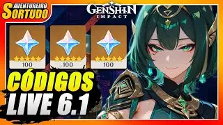 GET 300 FREE GEMS - LIVE 6.1 LUNA II CODES | GENSHIN IMPACT