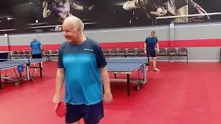 Самара. Первая ракетка. Андрианов - Бахметьев.. ( длинные шипы VICTAS Curl P1V 1.5 мм.)