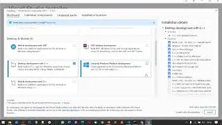 Unable to find suitable Visual Studio toolchain. Please run 