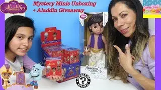 Disney Aladdin Mystery Minis Full Case + Disney Animators Aladdin Giveaway