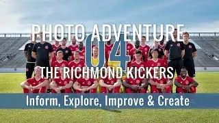 Richmond Kickers Soccer Team Photoshoot