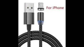 Black Red Magnetic Cable Micro USB Type C Magnetic Charge Charger Cable for iPhone Huawei Samsung...