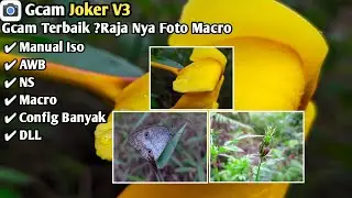 Baru!! Rajanya Foto Macro Gcam Joker V3 | Test Redmi Note 8 MiUI 12