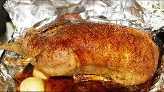 Вкусный рецепт ГУСЯ В ДУХОВКЕ. Гусь в духовке.