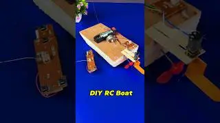 DIY RC Remote Control Boat Making | Homemade RC Boat 
