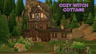 COZY WITCH HOUSE / The Sims 4 Speed Build ([NO CC]