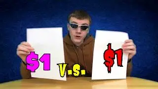 $1 PAPER VS $1 PAPER