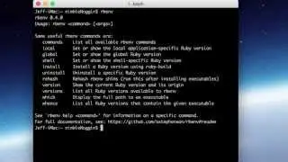 Setting up your Ruby environment for iOS development