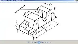 SolidWorks for beginners #9| SolidWorks school| SolidWorks Basic| 2D into 3D Modeling Basic