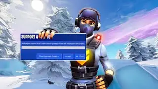 How To Get A Fortnite support a creator code Without 1000 Subscribers (100% works!)