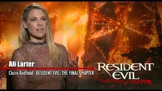 Exclusive Interview: Ali Larter and William Levy | RESIDENT EVIL: THE FINAL CHAPTER