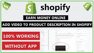 How To Add Video In Product Description In Shopify | How to Add Video to Shopify Product Description