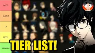 From GOD to ZZZ | Persona 5 Royal Character Tier List!