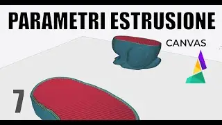 Parametri Estrusione Stampa 3D - Canvas Slicer