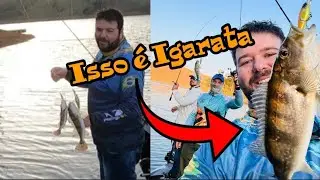 Pescaria em Igarata nunca falha! Amostradinho de Igarata!