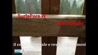 SurfaPore W - Impregnante per legno nanotecnologico