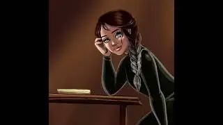 Speedpaint - Violet in the Library
