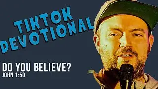 Do you believe? | John 1:50 | Tiktok Devotional | Words of Jesus Christ