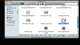 Screen Capture Hide Menu Bar iCon