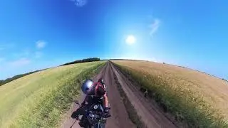 21.07.23 по полям на TE 300