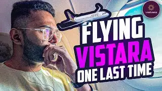 Flying Vistara - Premium Economy || One Last Time before the Air India Merger ❤️