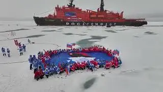 «Ледокол знаний — 2024» на Северном полюсе