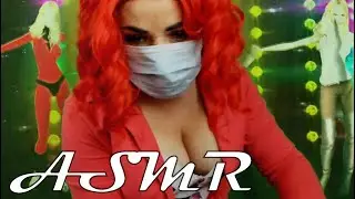 АСМР Ролевая игра Доктор Анжела Придет на помощь ASMR шепот Обзор моей  сумки Персональное внимание