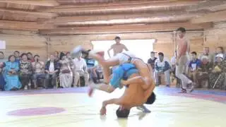 Бурятская борьба Бухэ барилдаан