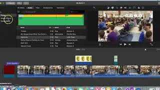 Sound effects on iMovie