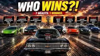 IMPALA vs HYPERCARS… UNBELIEVABLE RESULTS 🔥| Thrustmaster T300 Wheel