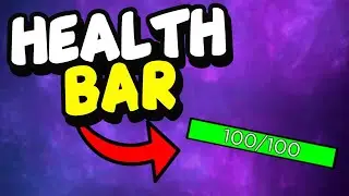 ROBLOX Studio How to make a Health Bar Gui Tutorial