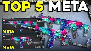 TOP 5 *META* SMG LOADOUTS in SEASON 5! 🤯 (Warzone Best Class Setups) BO6