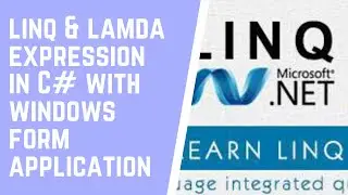 Perform CRUD in LINQ and Lamda Expression In C# Windows Form Application 