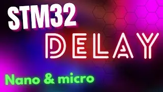 STM32- HAL -  (DELAY NANO_MICR)